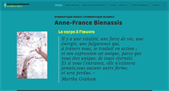 Desktop Screenshot of gymdouce-gymglobale.fr