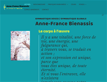 Tablet Screenshot of gymdouce-gymglobale.fr